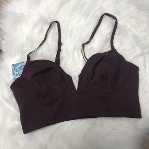 Free People Intimately Brianna Longline UW Bra